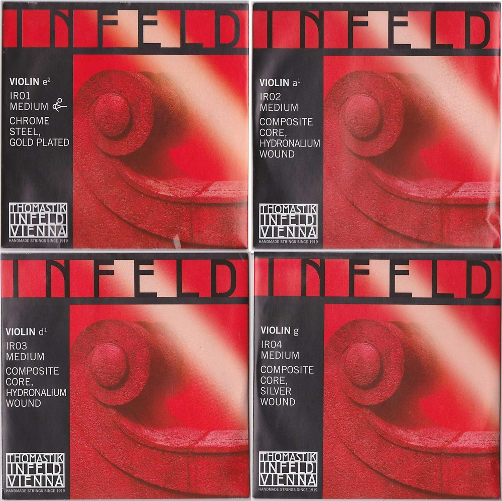 IR100 Infeld Red Violin Strings Set 4/4 Size