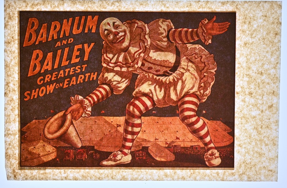 Original VINTAGE 1970s Heat Transfer | Barnum & Bailey Poster 2 - Bundle 11