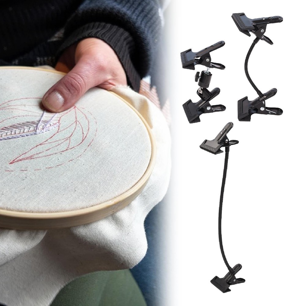 Embroidery Hoop Holder Support Stand Needlework
