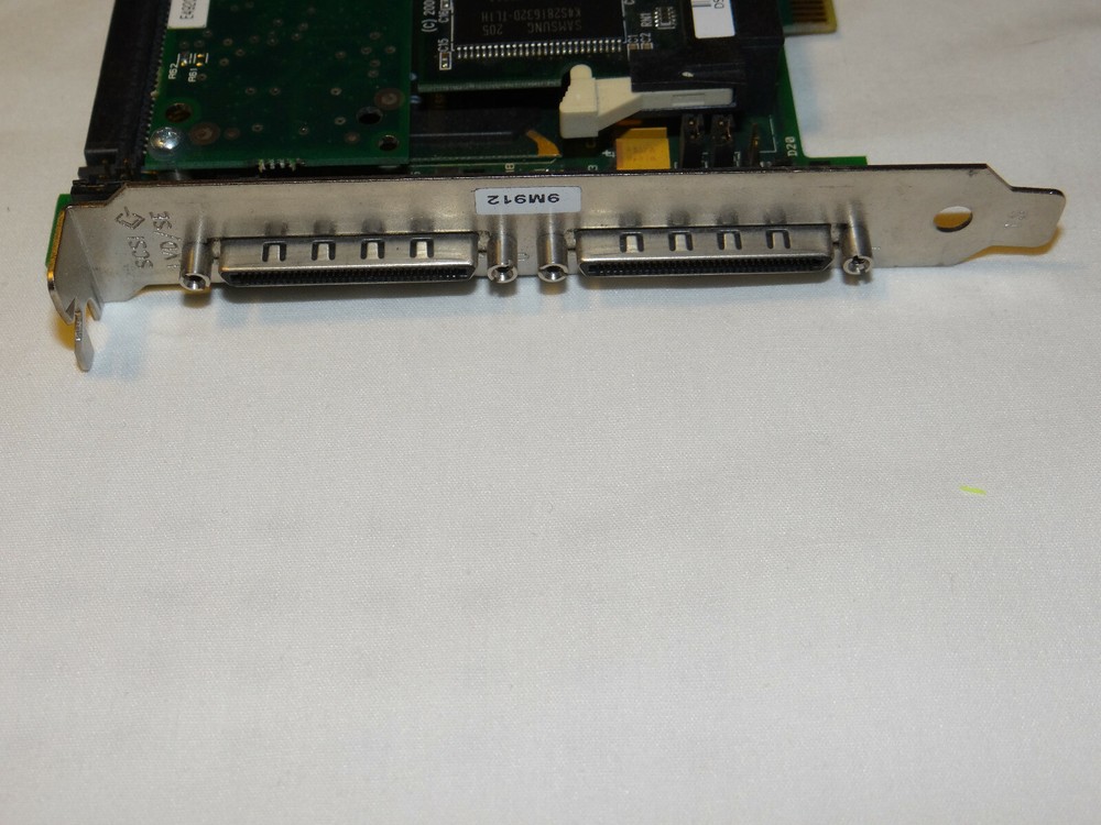 LSI 439 SCSI Controller Card with battery backup and RAM - Pull from Dell server