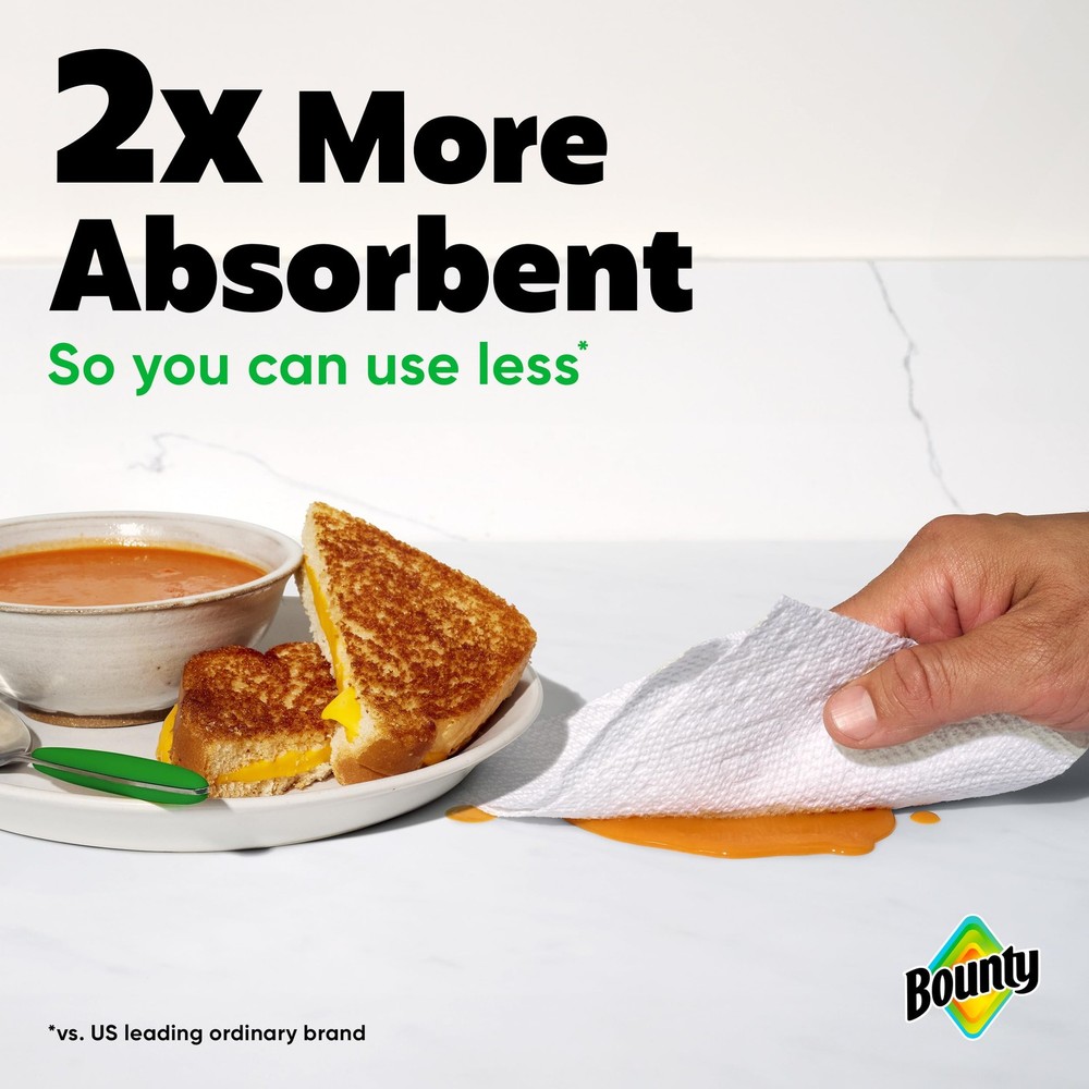 Select-A-Size Towels, White, 2 Triple Rolls = 6 Regular Rolls