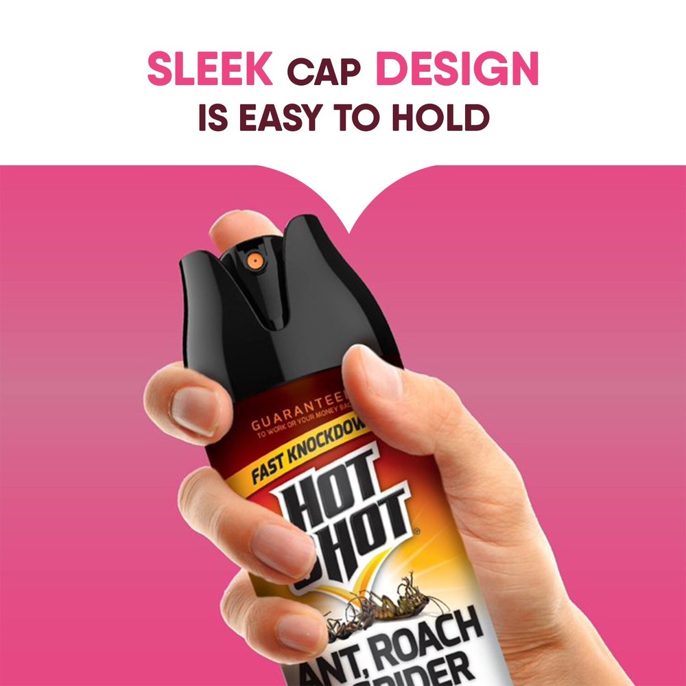 Hot Shot Ant, Roach & Spider Killer: Blossom Your Space Into a Bug-Free Zone