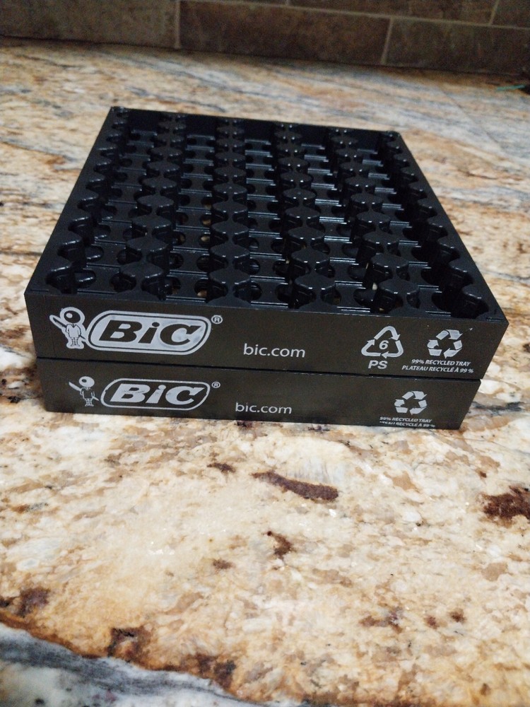 Bic lighter display case