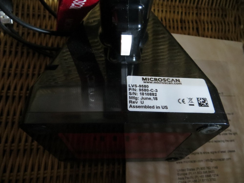 Microscan LVS-9580 (Barcode Verification System)