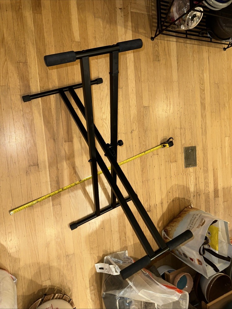 Keyboard Stand – Double-X Braced Heavy Duty & Adjustable