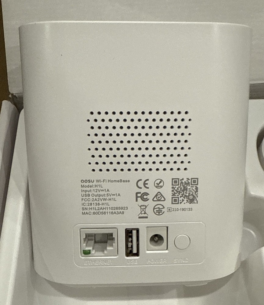 Aosu C6P2AH11 (SolarCam Pro System) WirelessCam Pro System-OPEN BOX!