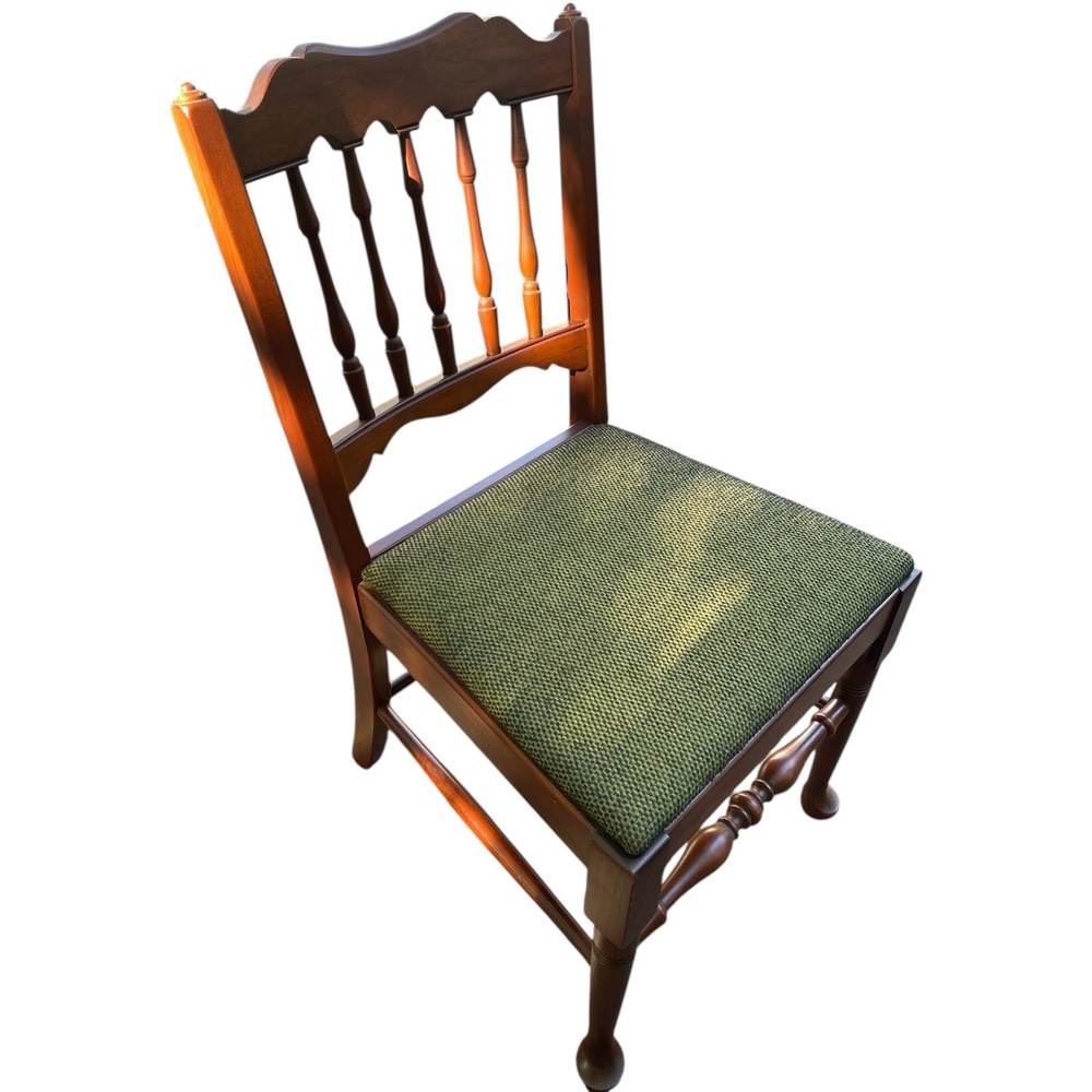 Pennsylvania House Solid Cherry Spindle Back Dining Chairs AUTHENTIC 1960s SET 6