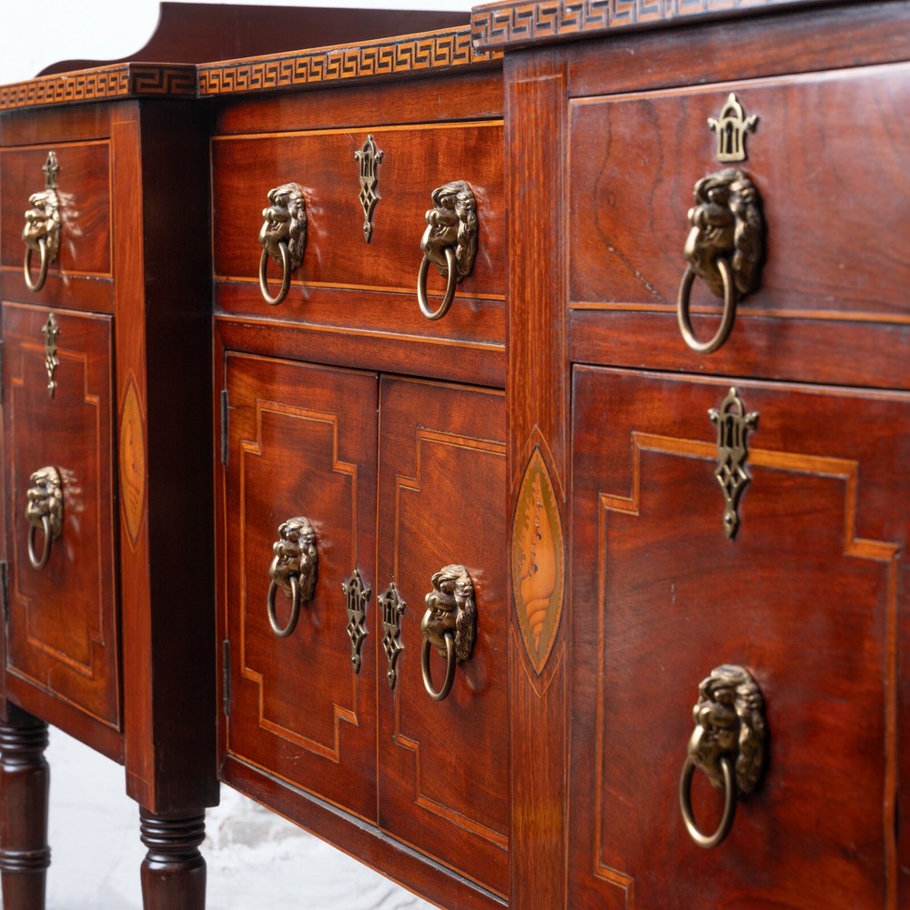 Regency Inlaid Mahogany Sideboard, c.1820