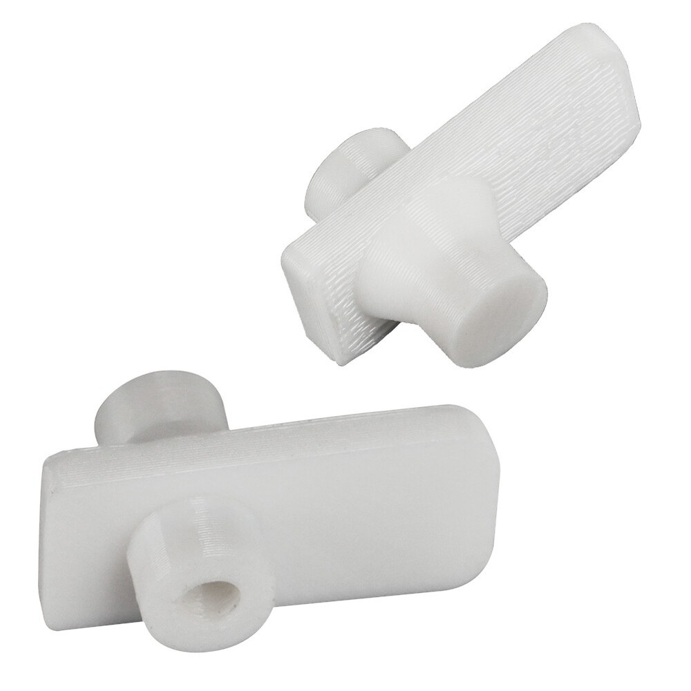 Set of 2 For LG Refrigerator Vegetable Tray Crisper Drawer Wheel Mount MCR620965