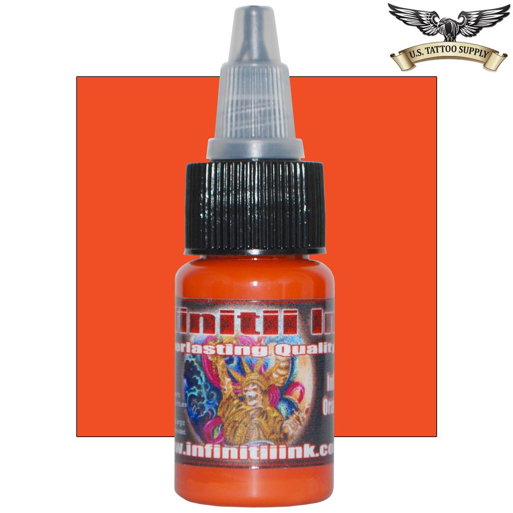 Infinitii Tattoo Ink - Orange Burst