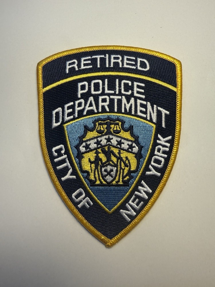 NYPD Patch Retired Police