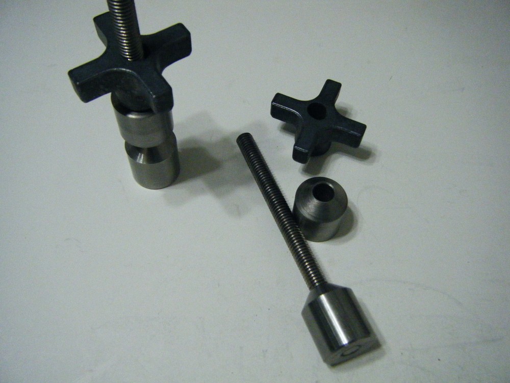 DAVIS 1"-Two hole pin-Stainless- 3/8-16 Quick knobs (READ DESCRIPTION)