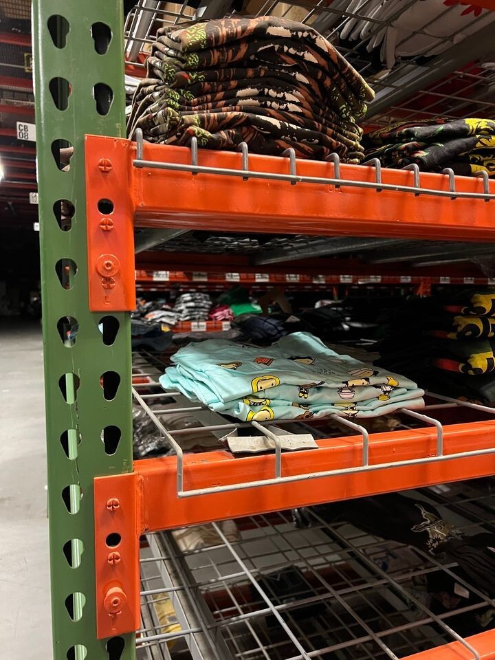 Pallet Racking Beams Teardrop, 8' x 2.5" (7,500 pcs)