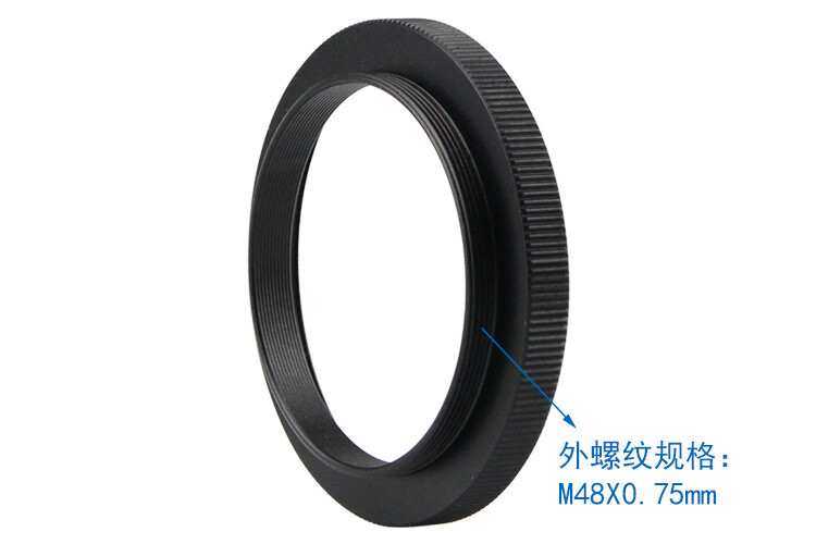Conversion Ring M48x0.75 External Thread to M54X0.75 Telescope Adapter Converter