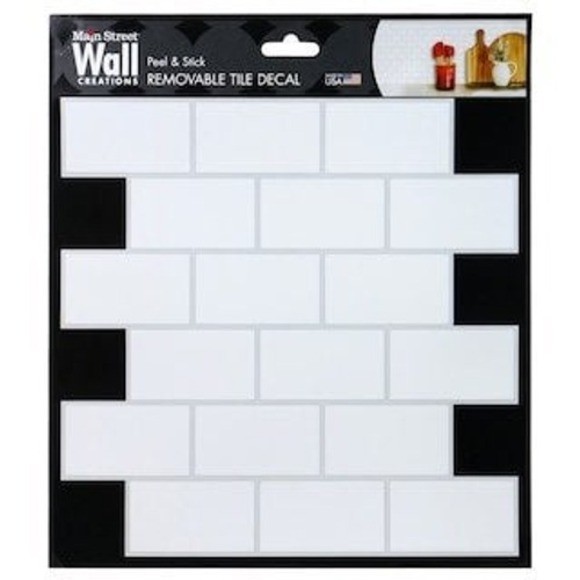18 SHEETS Self Adhesive Backsplash