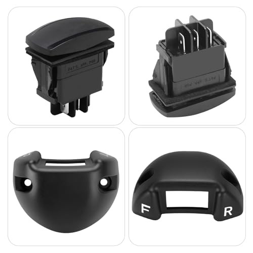 48V Golf Cart Forward and Reverse Switch with Housing Assembly Replacement