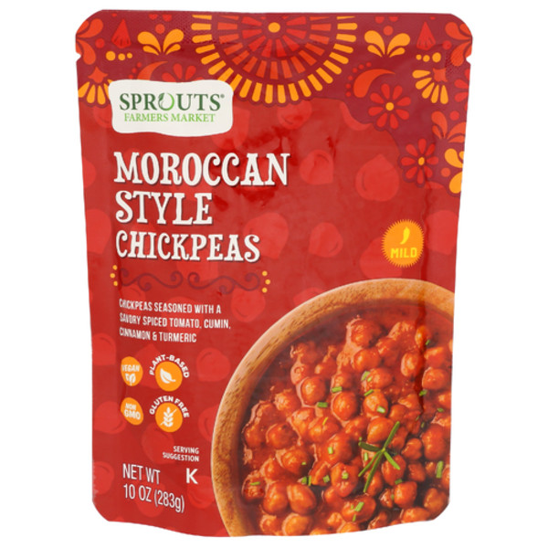 2 Pack - Sprouts Moroccan Style Chickpeas 10 oz