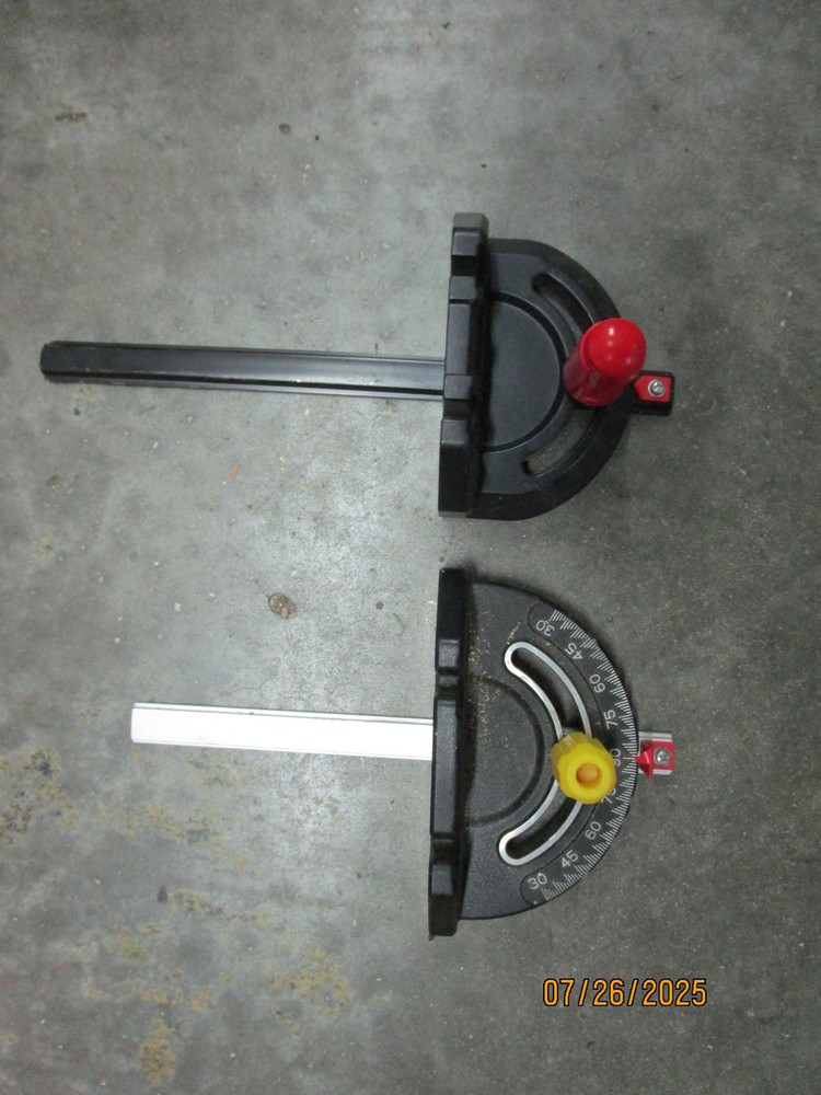 2 Miter Gauges 3/4"