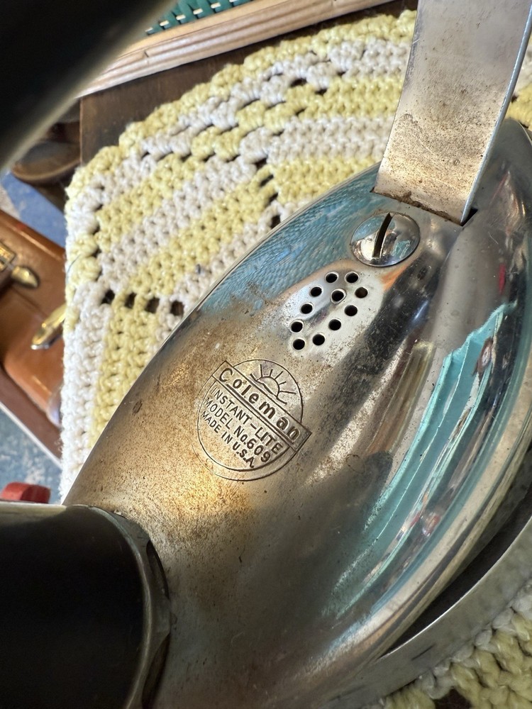 Antique Coleman Model 609 Gas Iron