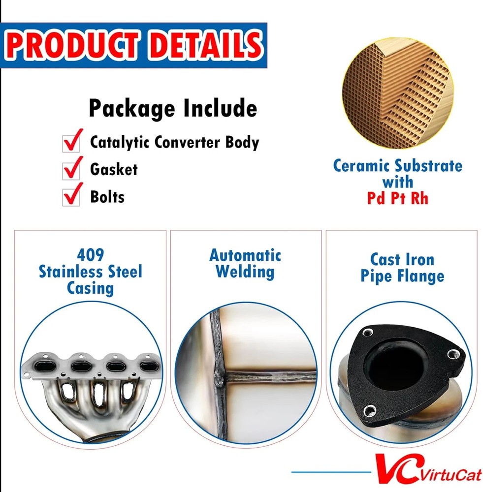 1.8L Catalytic Convertor