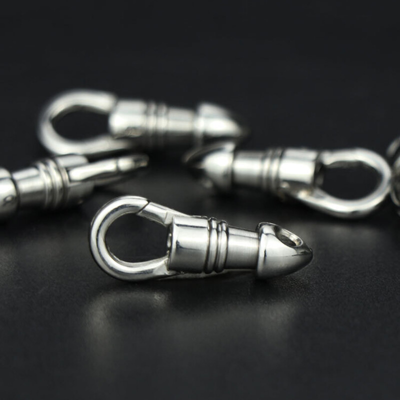 New Two 360 Degree Quick Release Hanging Elastic Keychain Connection Buckle