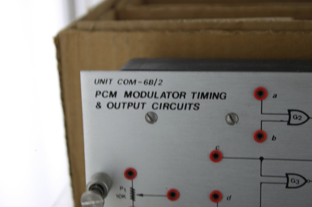 DEGEM SYSTEMS UNITCOM 6B PCM MODULATOR DEMODULATOR OUT PUT CIRCUITS