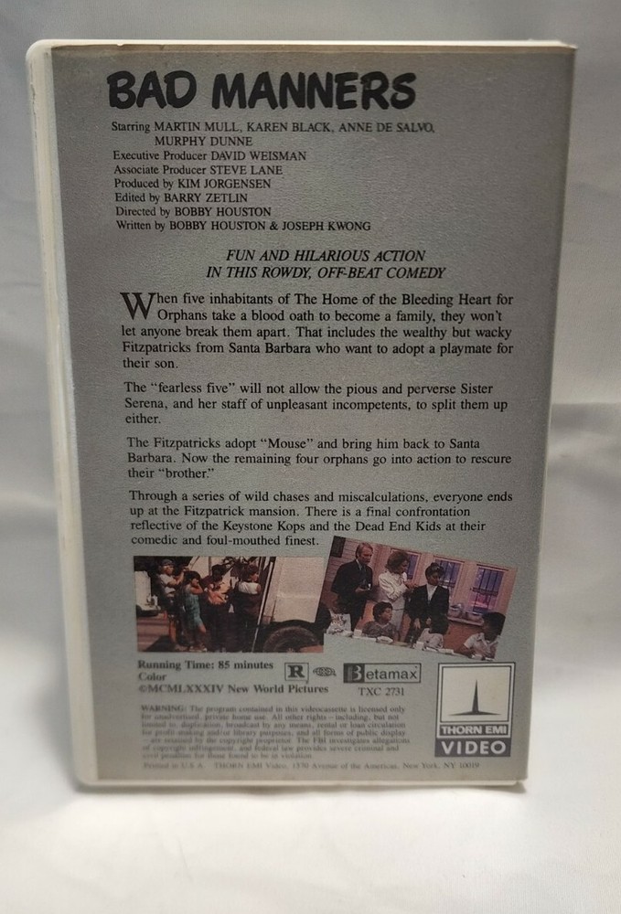 Betamax Beta Bad Manners