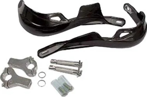 Fire Power Black Handguard Gauntlet Pair for Husaberg FE350E 96