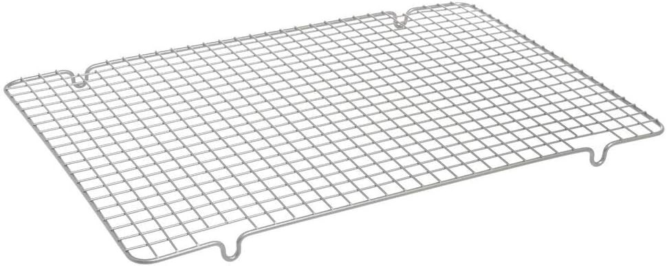 Oven Safe Nonstick Baking & Cooling Grid & Quarter Sheet Natural 2 count