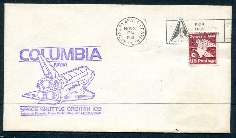 US 1981 Columbia Space Shuttle Cover