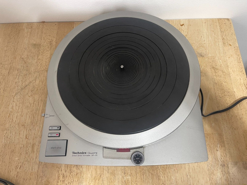 HIGH-END TECHNICS SP-25 DIRECT DRIVE Turntable Function Flawlessly