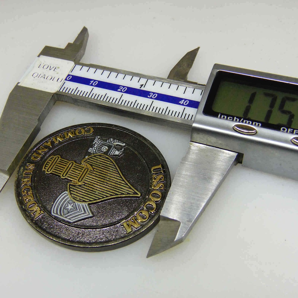 USSOCOM COMMAND SURGENO FIRST FORWARD ALWAYS ON THE X CHALLENGE COIN