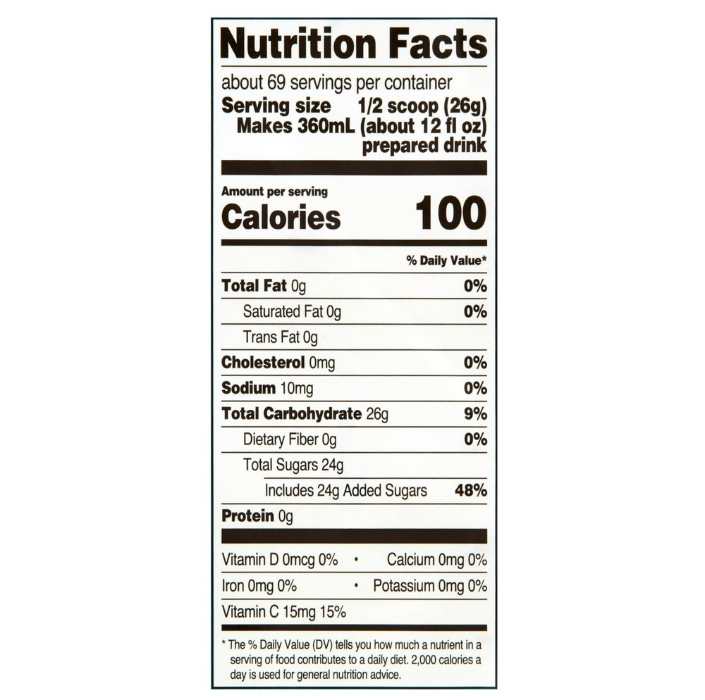 Great Value Lemonade – 26 Quarts