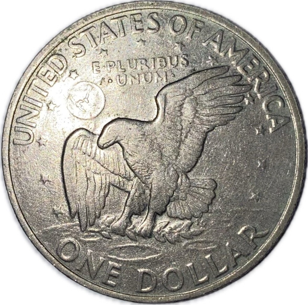 1971 Eisenhower Silver dollar