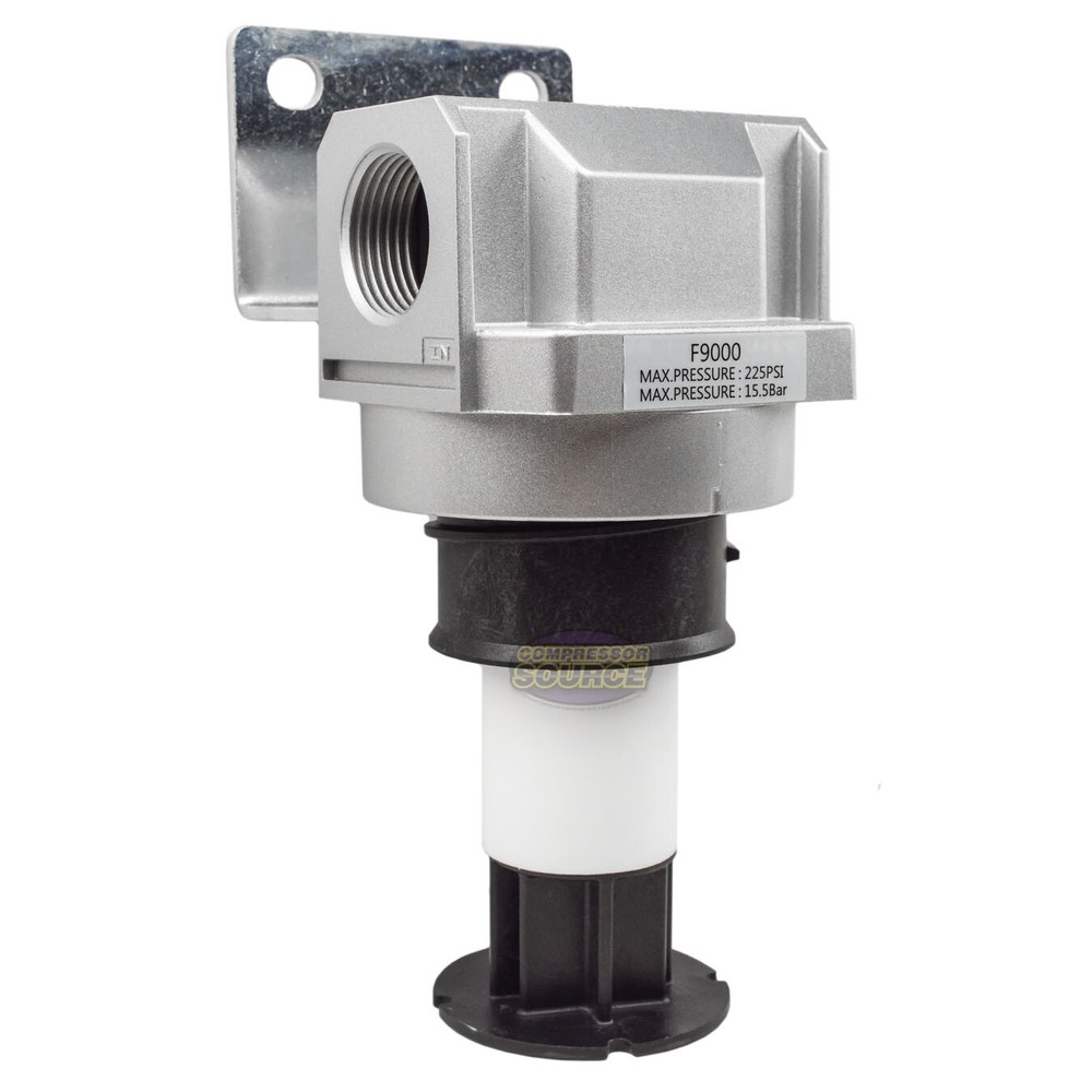 1" Inline Air Compressor In Line Water Moisture Filter Trap Separator