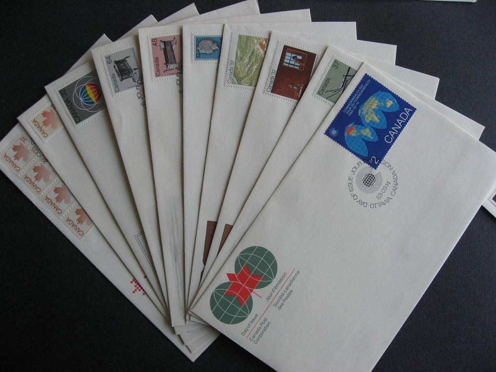 CANADA collection of 31 virtually all different 1983 FDCs PLZ read description!