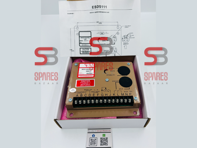 ESD5111 GAC Speed Control Unit, Governor America Corp.