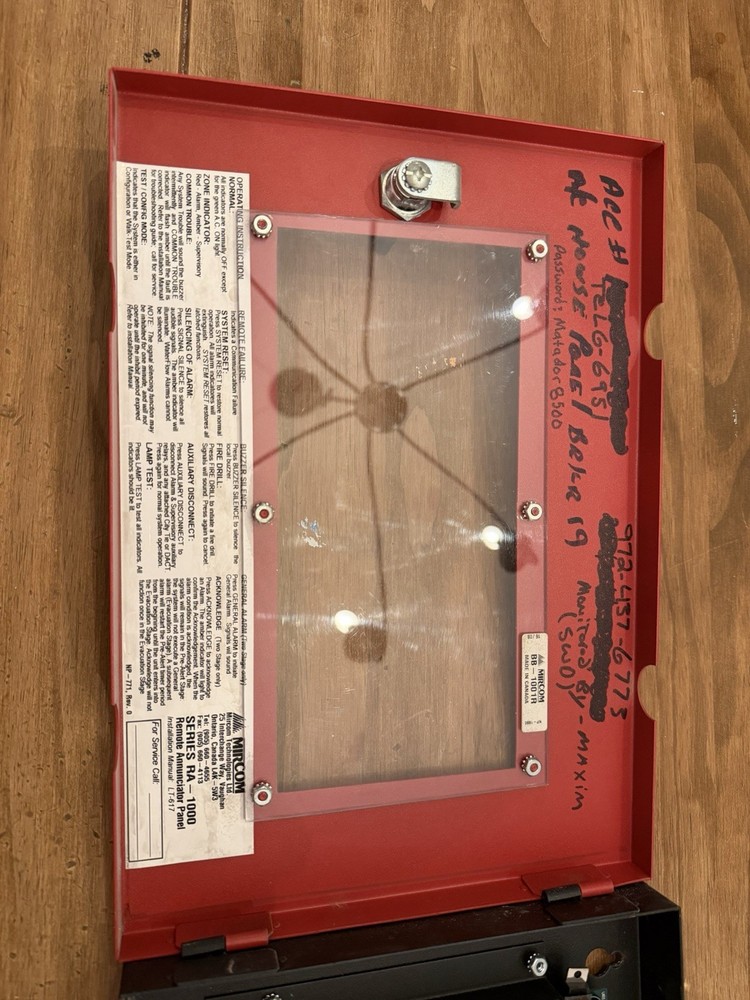 Mircom RA-1000 Remote Annunciator