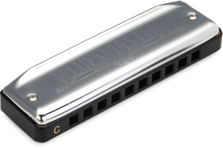Suzuki MR-250 Bluesmaster 10-hole Diatonic Harmonica - C Major