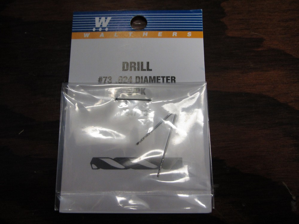 Walthers Hobby Tools .024" #73 Drill Bits (Pack of 2)