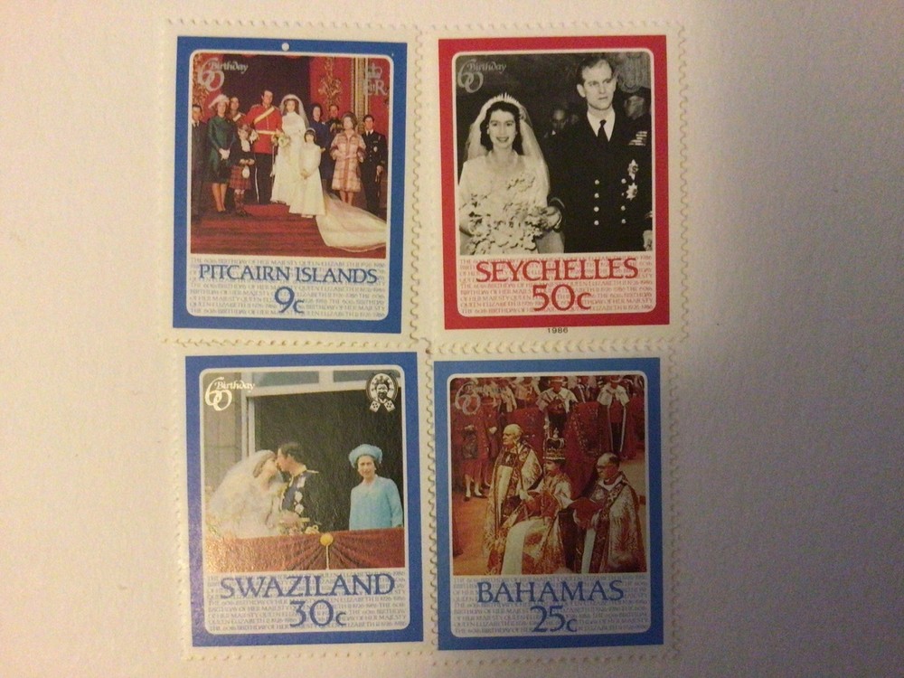 QUEEN ELIZABETH II Commonwealth Stamps. MNH See pic👍 Nice 😊