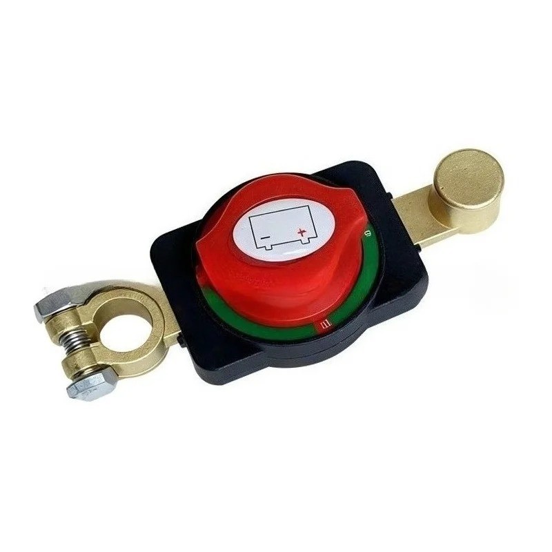 Battery disconnect switch brass battery pole power-off integrated switch car mod