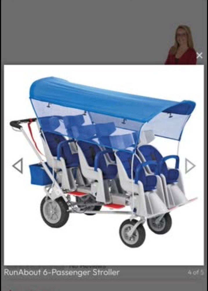 RunAbout 6-Passenger Stroller