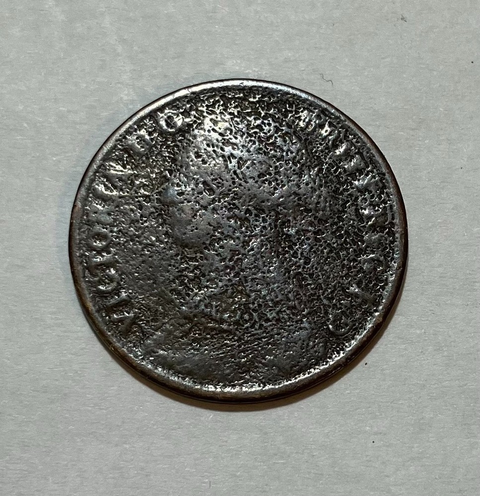 1861 Nova Scotia Half Cent