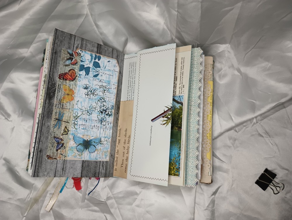 Junk Journal Eclectic "Believe" Lace