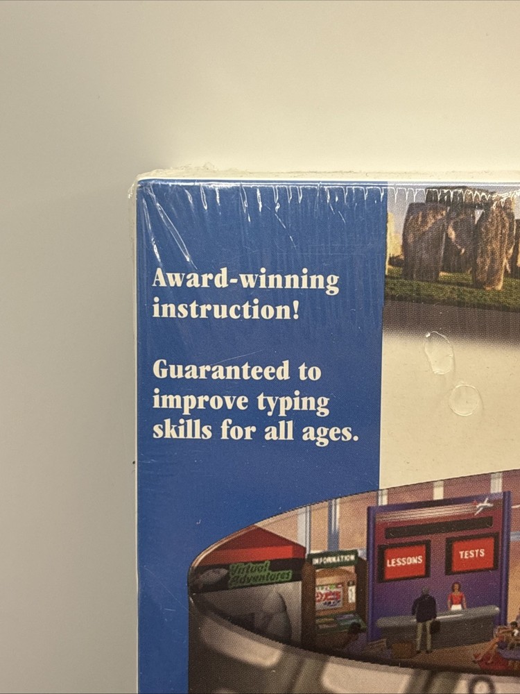 Vintage Typing Instructor Deluxe PC CD-ROM | Learn Touch Typing | Windows |