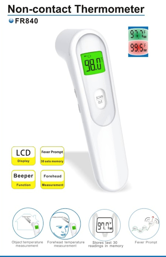 Jiacom Non-Contact Thermometer, FR84