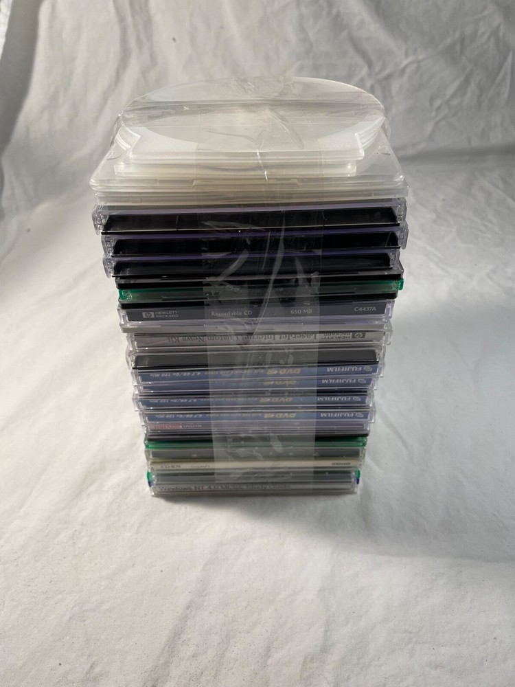 CD DVD Disc Storage Cases 26 Single