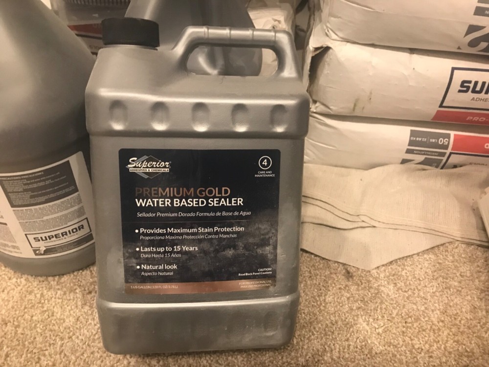 premium gold water based sealer
