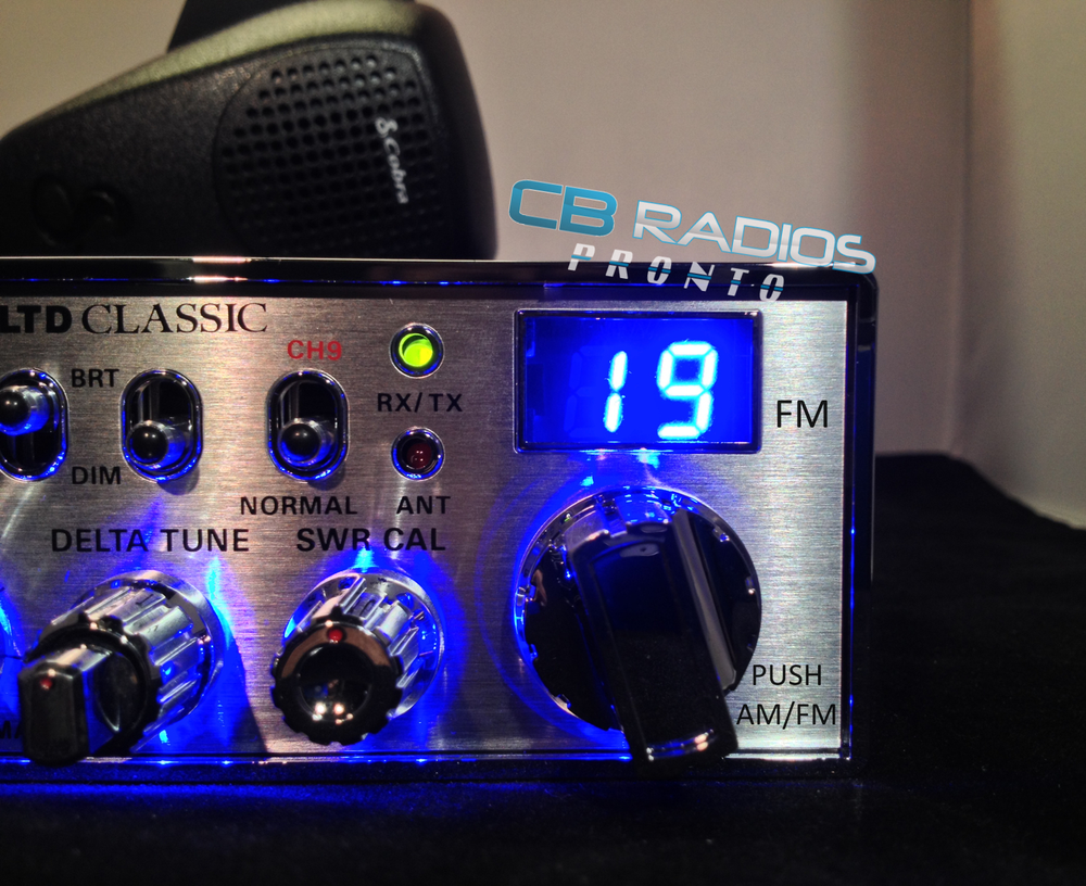 Cobra 29 Ltd Classic CB + BLUE LIGHT EDITION + PERFORMANCE TUNED